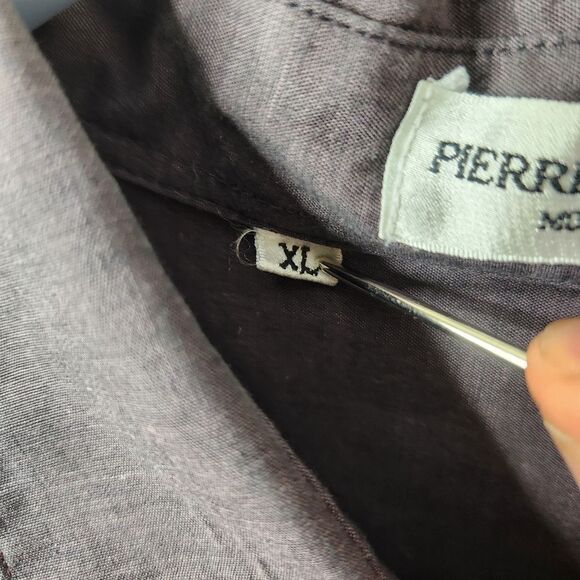 Vintage Pierre Balmain Cotton Blend Button Down Shirt Size XL - Picture 6 of 7